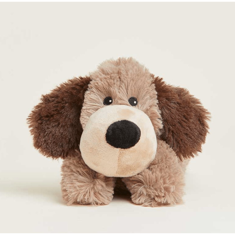 Brown Dog Warmies Junior - White Farmhouse Flowers
