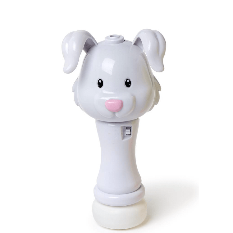 Bunny Bubble Wand Blower - White Farmhouse Flowers