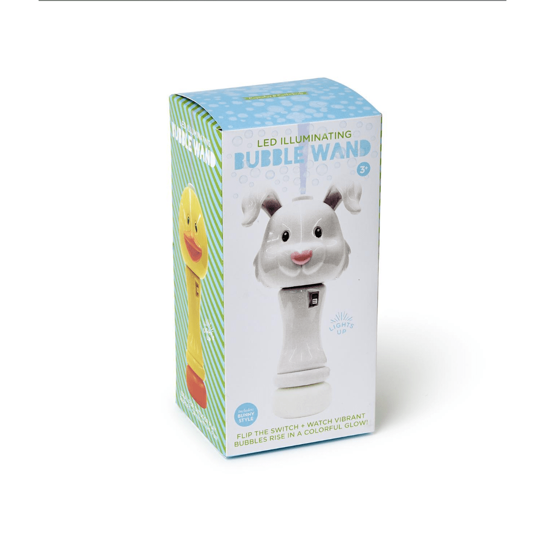 Bunny Bubble Wand Blower - White Farmhouse Flowers