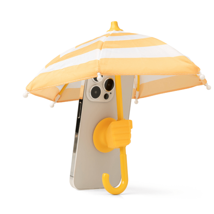 Cabana Boy Phone Umbrella - White Farmhouse Flowers