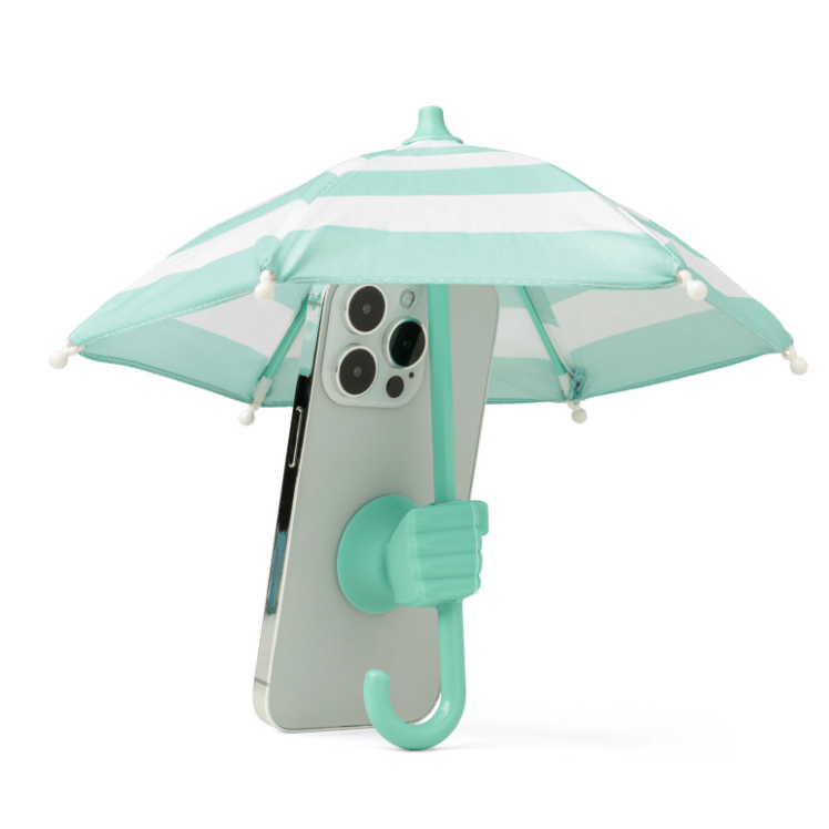 Cabana Boy Phone Umbrella - White Farmhouse Flowers