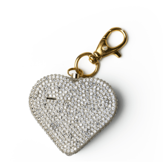 Charm Alarm Heartbreaker Emergency Alarm - White Farmhouse Flowers