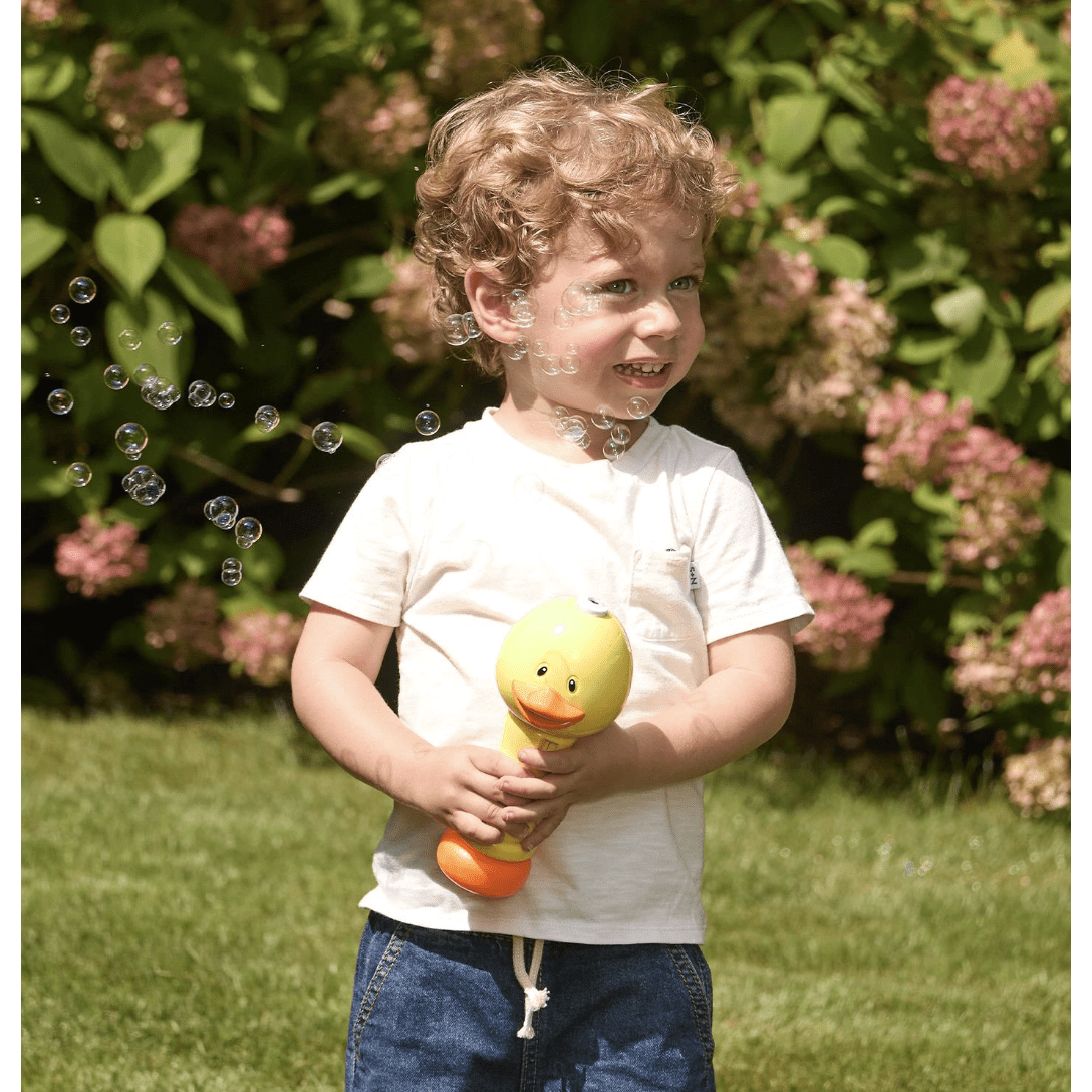 Chick Bubble Wand Blower - White Farmhouse Flowers