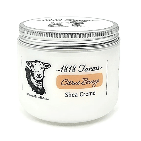 Citrus Breeze Shea Creme 4oz - White Farmhouse Flowers