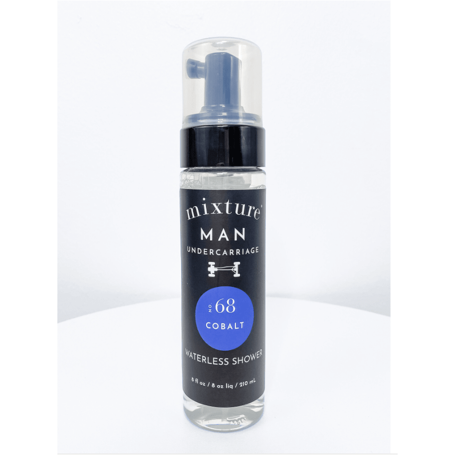 Cobalt Undercarriage Waterless Shower - White Farmhouse Flowers