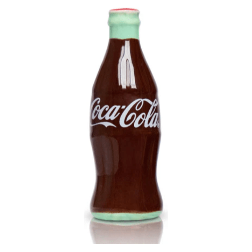 Coke Bottle Mini - White Farmhouse Flowers