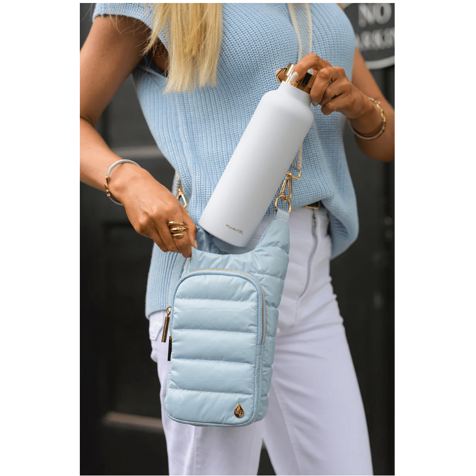 Cornflower Blue HydroBag® - White Farmhouse Flowers