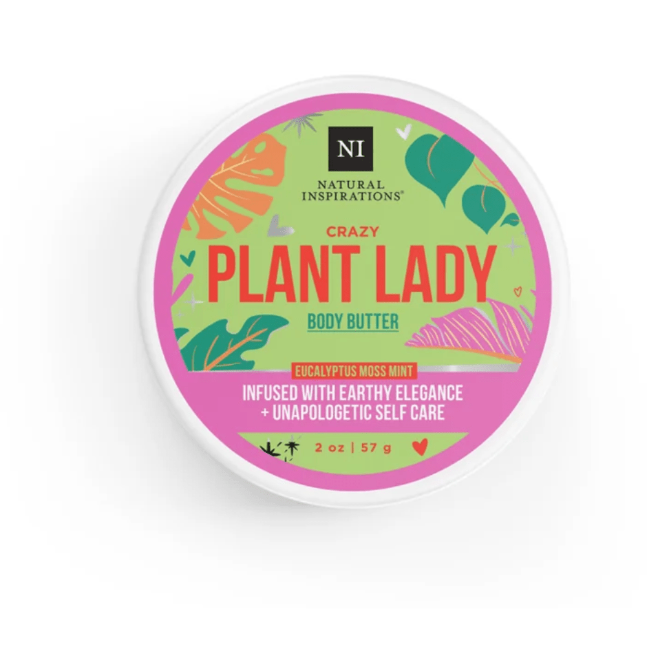 Crazy Plant Lady Mini Body Butter - White Farmhouse Flowers