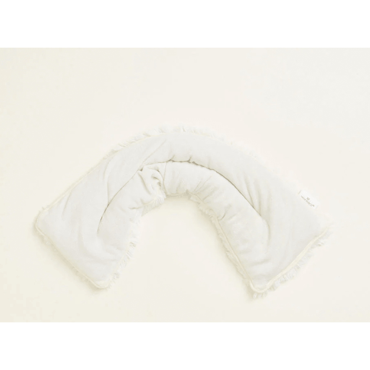 Cream Warmies Neck Wrap V2 - White Farmhouse Flowers