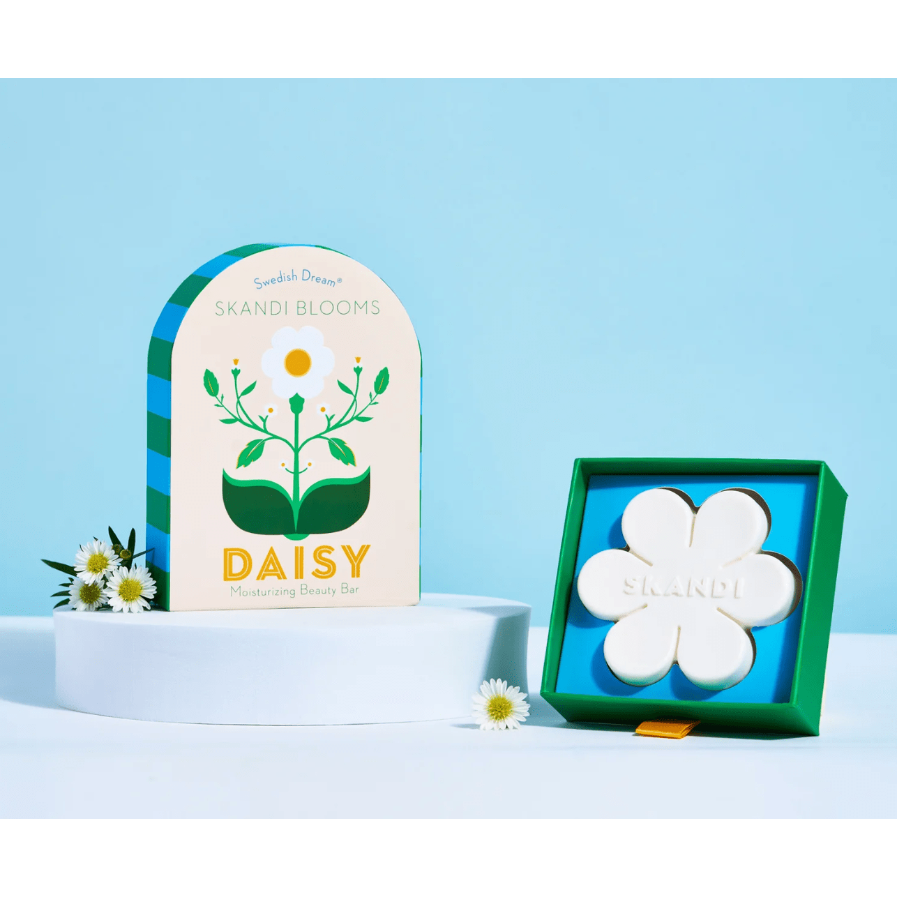 Daisy Bar Soap - White Farmhouse Flowers