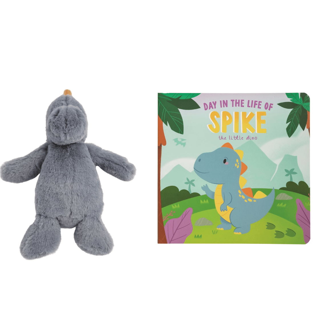 Day in the Life of Spike the Dino Book Set - White Farmhouse Flowers