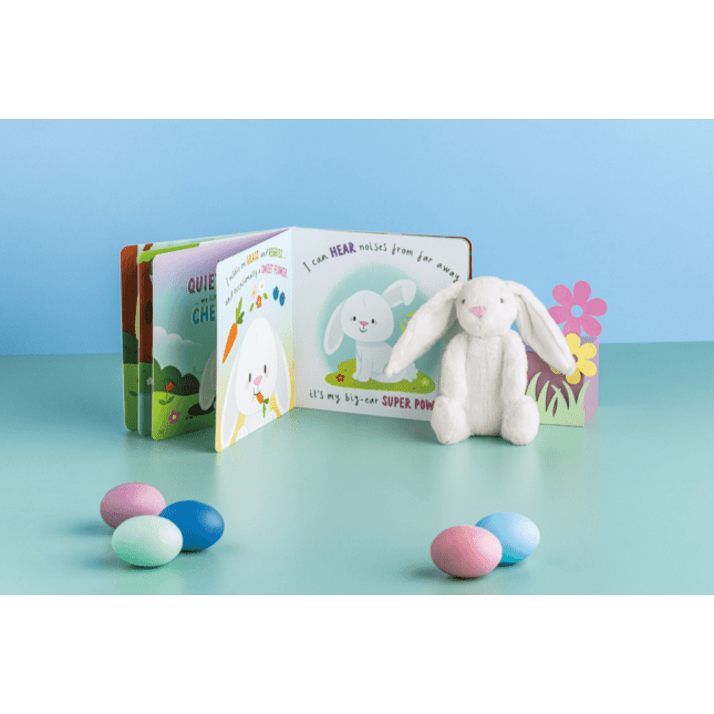 Day in the Life of Sunny Book the Bunny Set - White Farmhouse Flowers