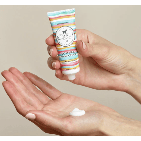 DIONIS Sea Treasures Goat Milk Hand Cream - White Farmhouse Flowers
