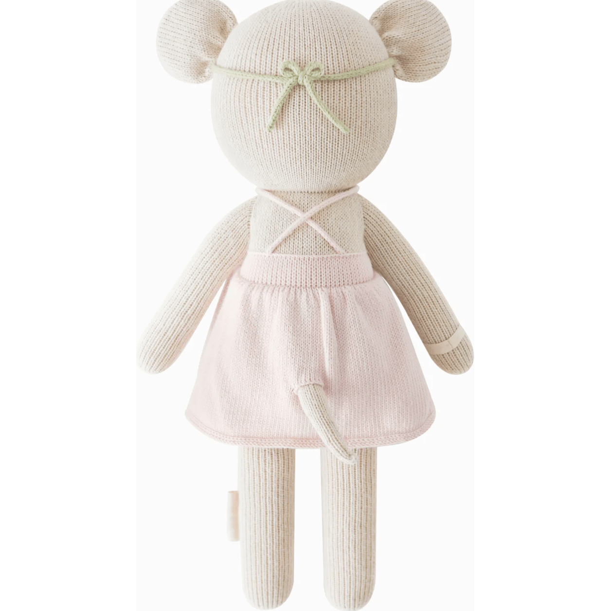 Emma the Mouse 20" - White Farmhouse Flowers