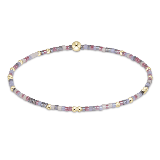eNewton Hope Unwritten Soft Launch Bracelet - White Farmhouse Flowers