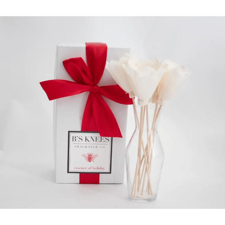 Essence of Holiday B's Knee's Blossom Diffuser - White Farmhouse Flowers