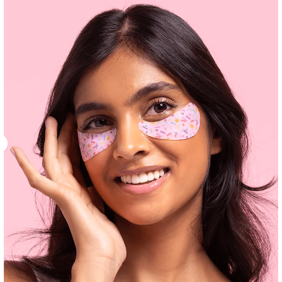 Eye Want Cake Eye Patches 5 Pack - White Farmhouse Flowers