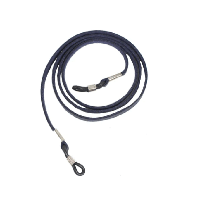 Faux Leather Cord for Glasses - White Farmhouse Flowers