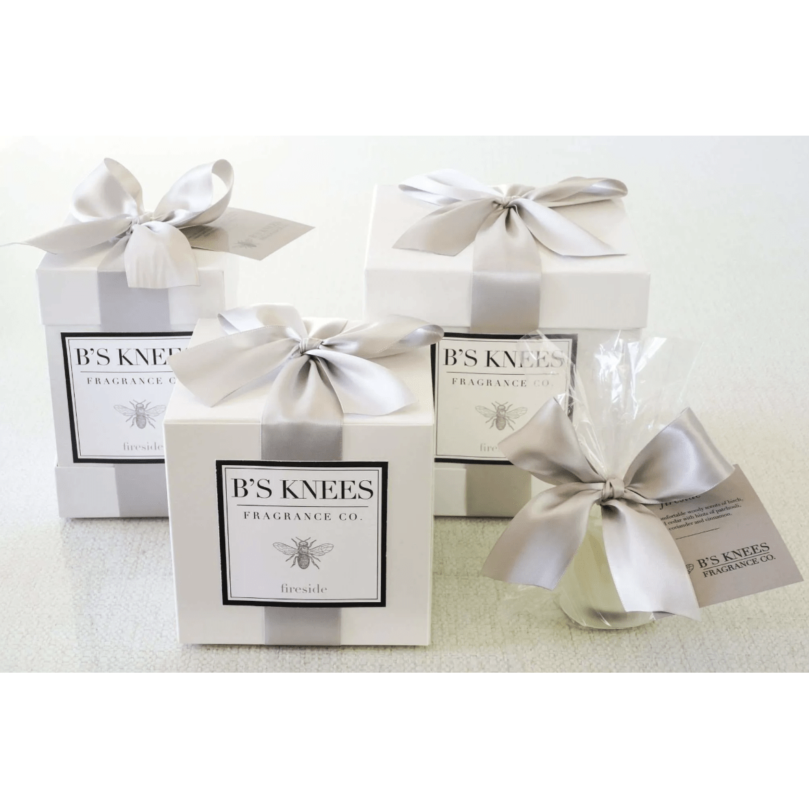 Fireside Clear Large Blossom Diffuser - White Farmhouse Flowers