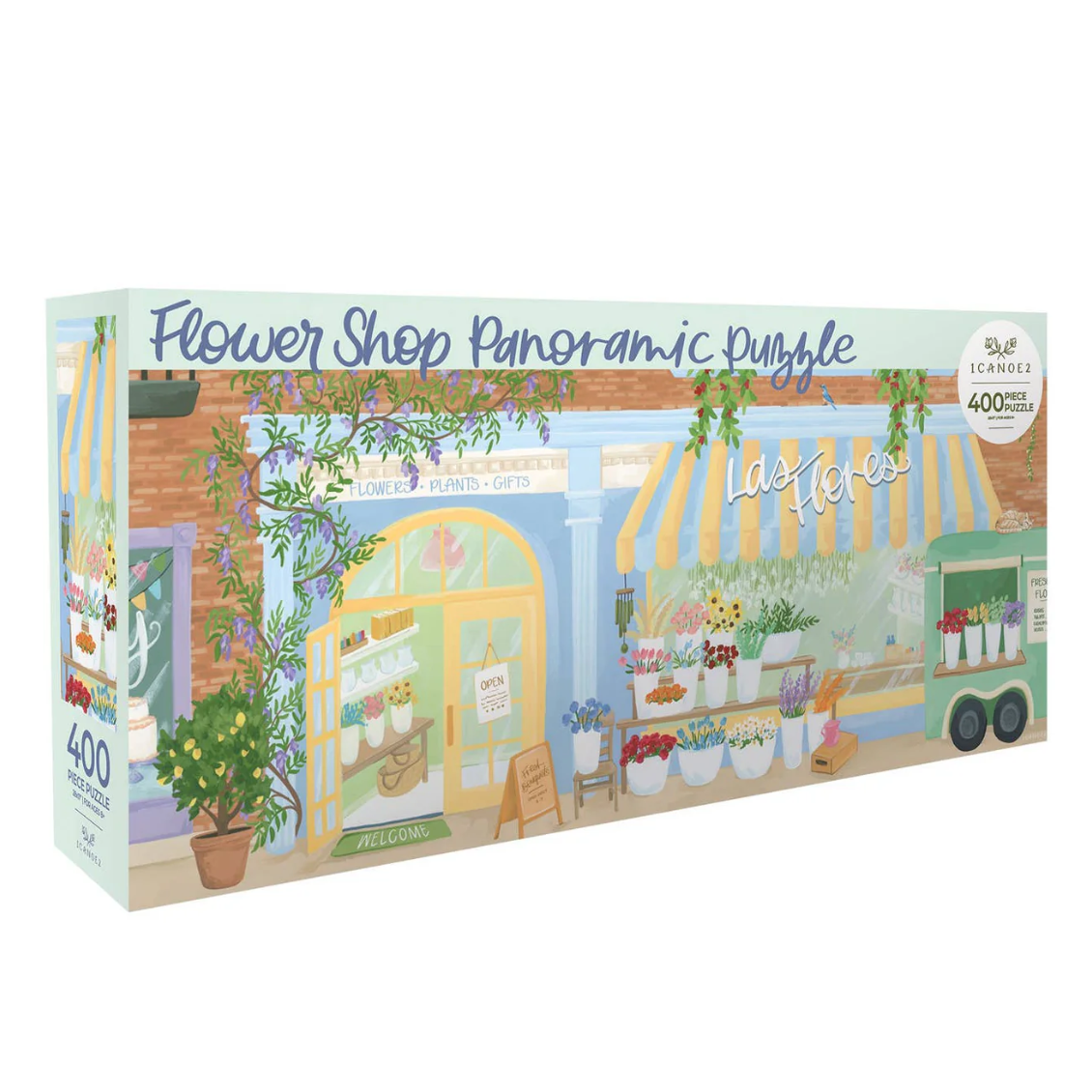 Flower Shop Jigsaw Puzzle - White Farmhouse Flowers