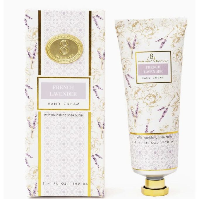 French Lavender Shea Butter Hand Cream | 100ml Gift Box - White Farmhouse Flowers