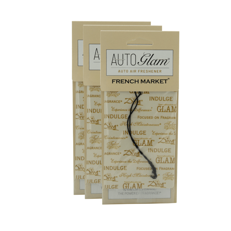 French Market Autoglam Air Freshener - White Farmhouse Flowers