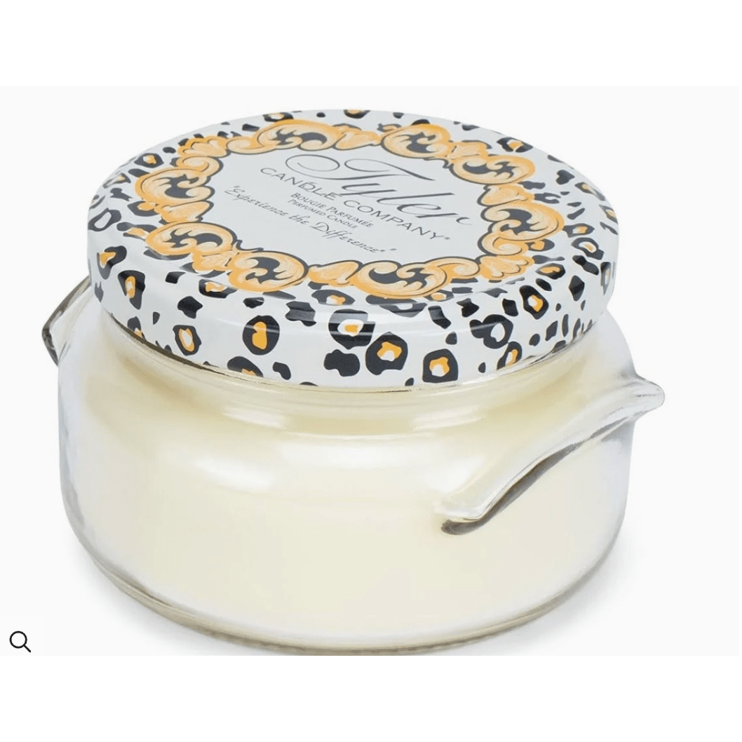 French Market Candle by Tyler Candle Company - White Farmhouse Flowers