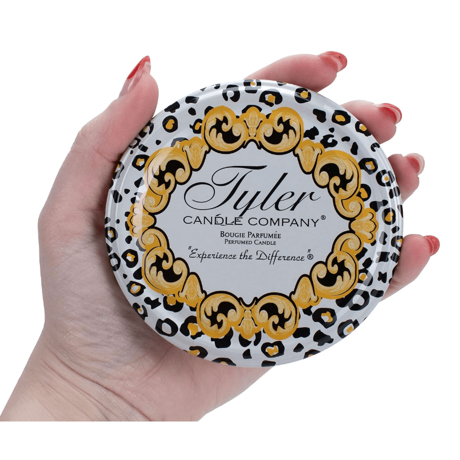 French Market Candle by Tyler Candle Company - White Farmhouse Flowers