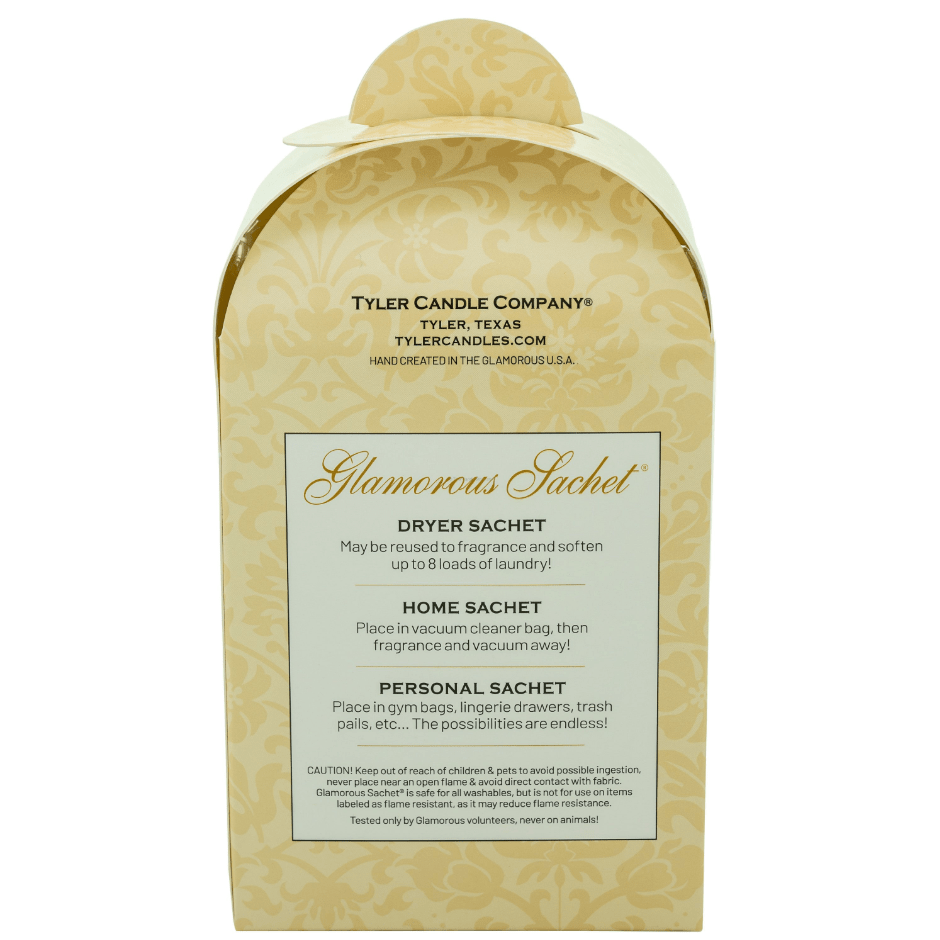 French Market Glamorous Sachet - White Farmhouse Flowers