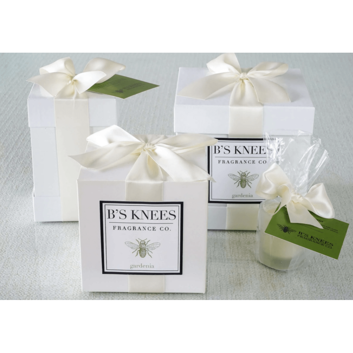 Gardenia Clear Large Blossom Diffuser - White Farmhouse Flowers