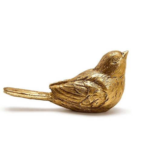 Golden Bird - White Farmhouse Flowers