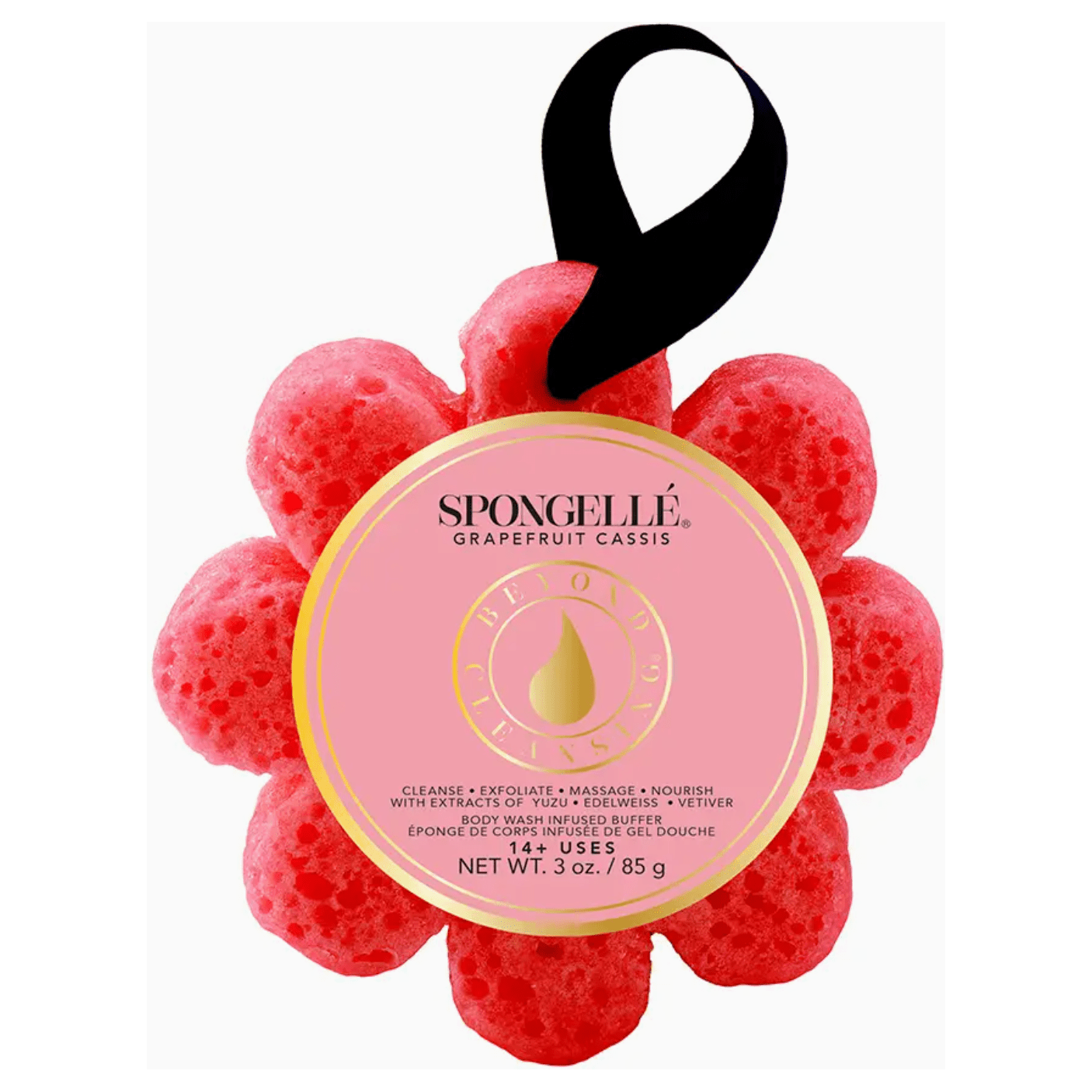 Grapefruit Cassis Spongelle - White Farmhouse Flowers