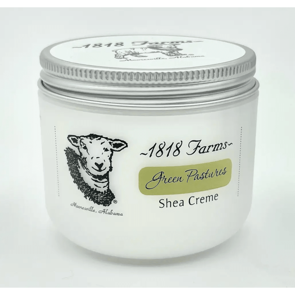 Green Pastures Shea Creme 4oz - White Farmhouse Flowers