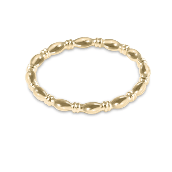 Harmony Gold Ring - White Farmhouse Flowers