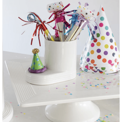 Hats Off To 20 Years Mini - White Farmhouse Flowers