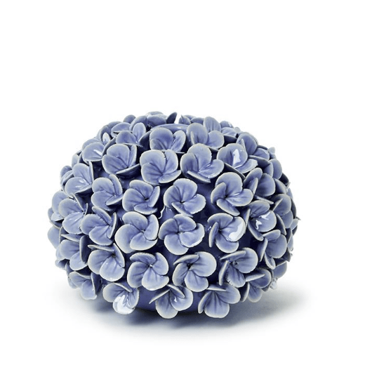 Hydrangea Flower Bud Vase - White Farmhouse Flowers