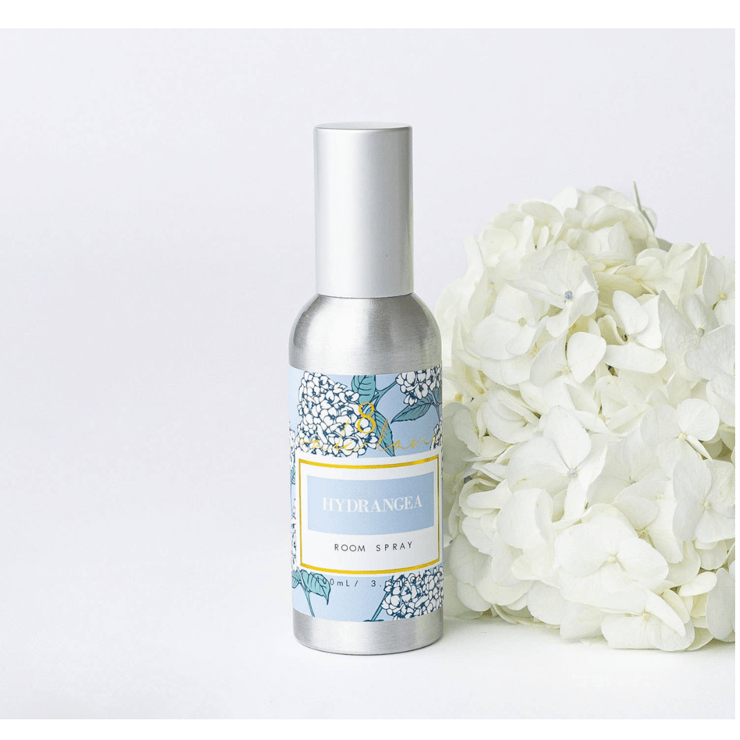 Hydrangea Stem Room Spray - White Farmhouse Flowers
