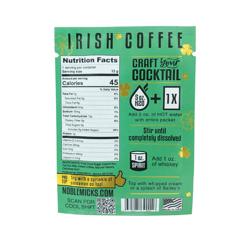 Irish Coffee Mix – Coffee Cocktail Gift | Parkville MO - White Farmhouse Flowers