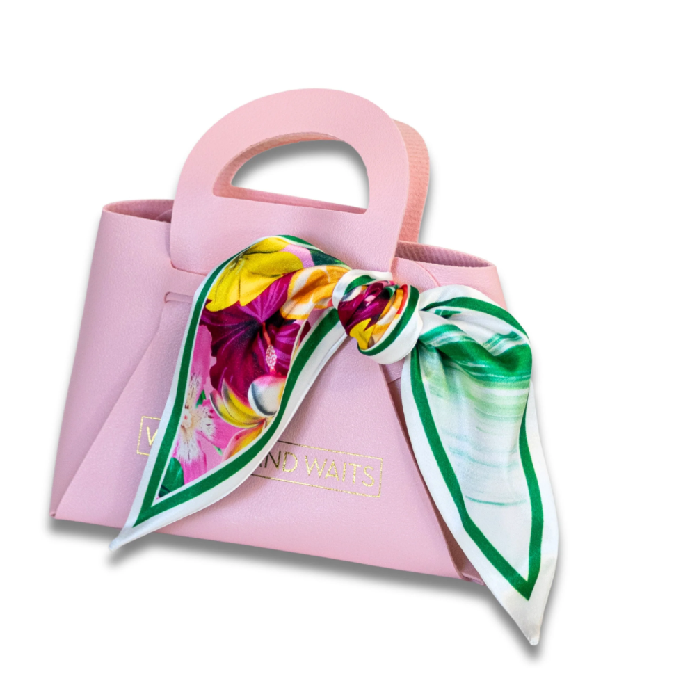 Juicy Fruit Accessory Scarf - White Farmhouse Flowers
