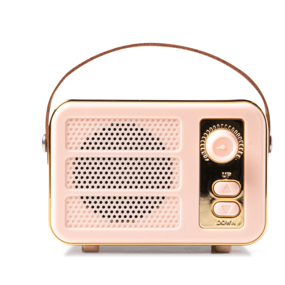 Juke Jams Rechargeable Speaker - White Farmhouse Flowers