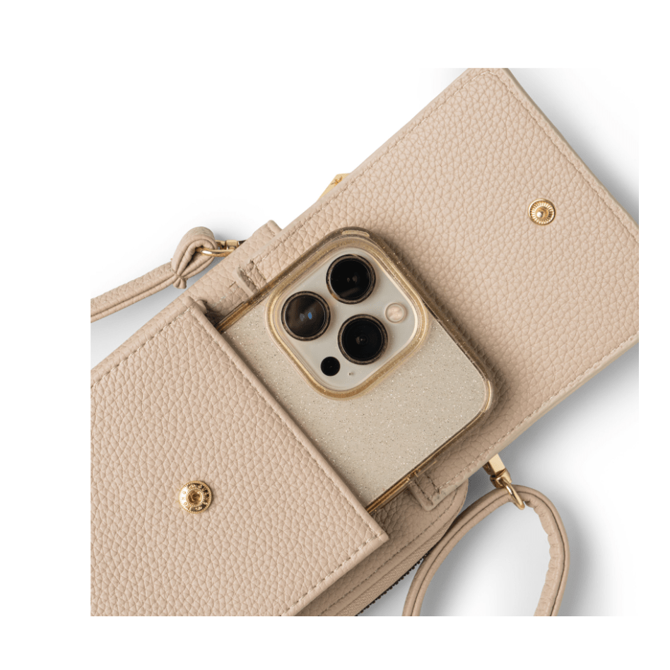 Kedzie Eclipse Smartphone Crossbody - White Farmhouse Flowers