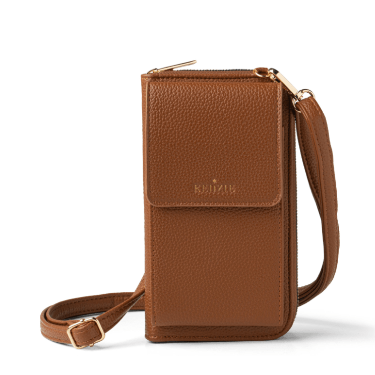 Kedzie Eclipse Smartphone Crossbody - White Farmhouse Flowers