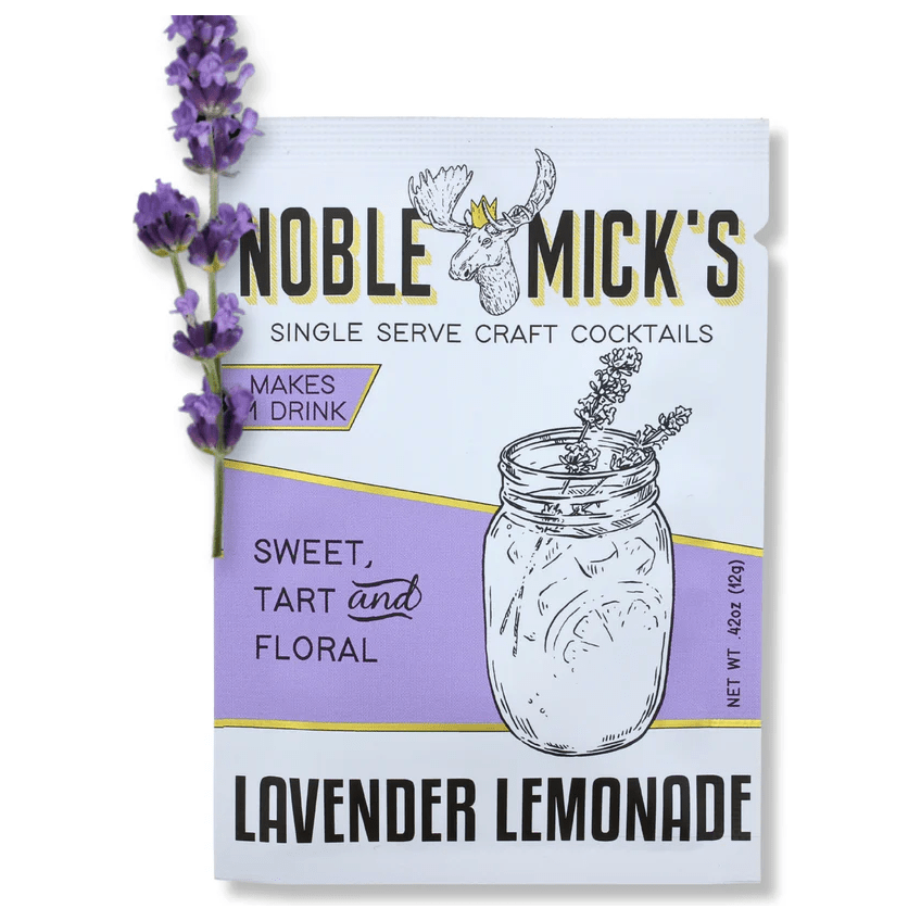 Lavender Lemonade Single Serve Craft Cocktail - White Farmhouse Flowers