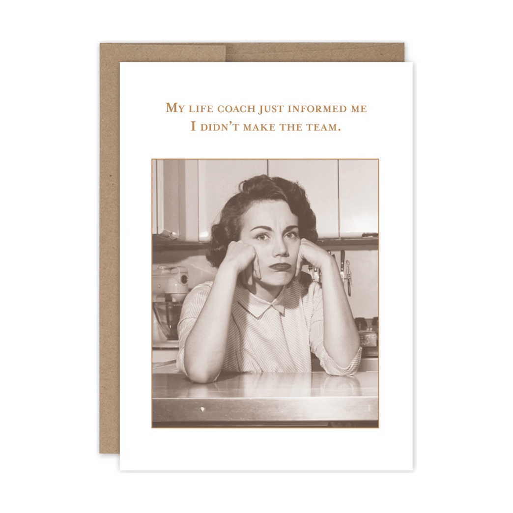 Life Coach Birthday Card SM783 - White Farmhouse Flowers