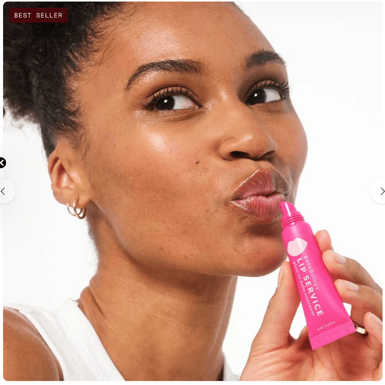 Lip Service Lip Nourishing Lip Gloss - to - Balm - White Farmhouse Flowers