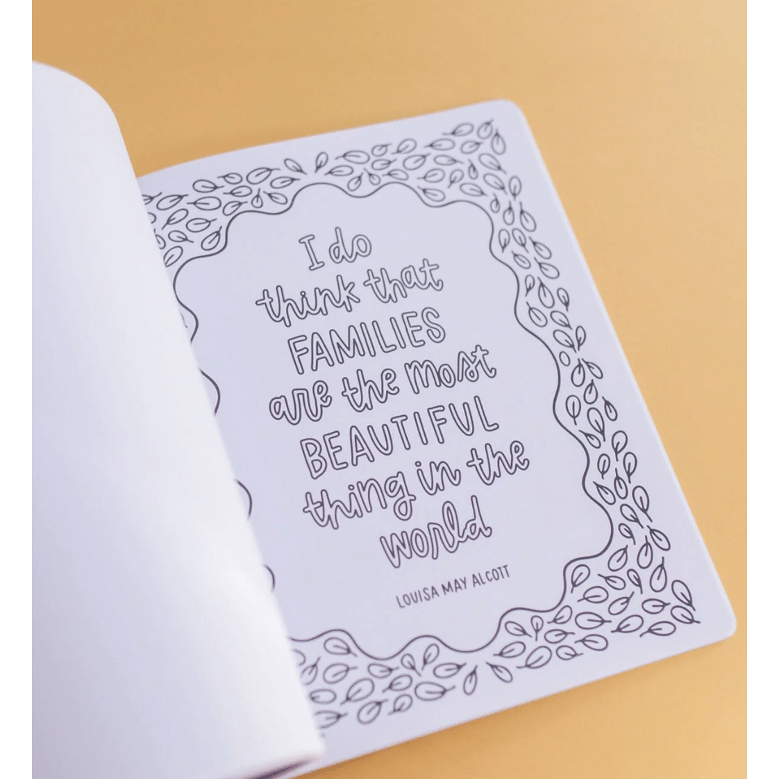Literary Lover Coloring Book - White Farmhouse Flowers