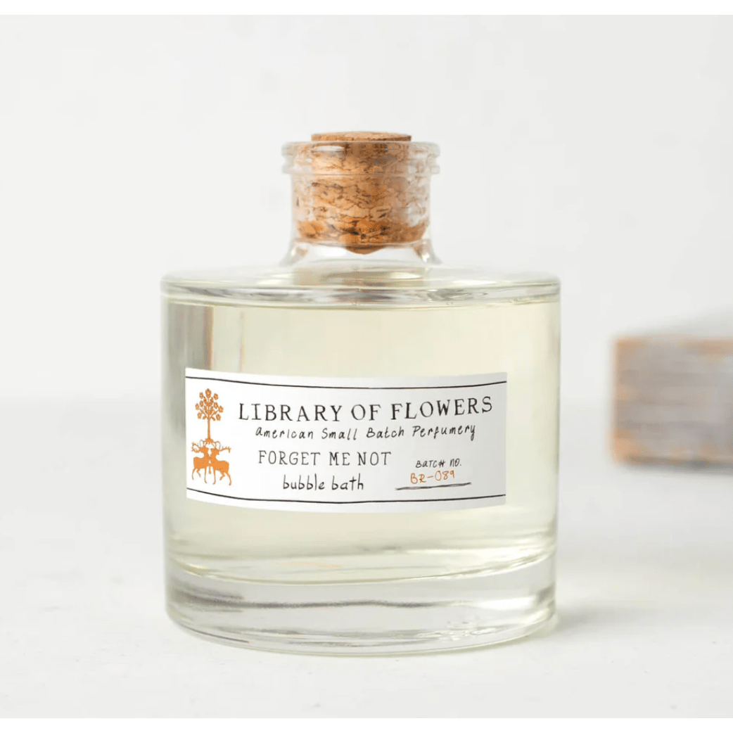 Mini Forget Me Not Bubble Bath - White Farmhouse Flowers