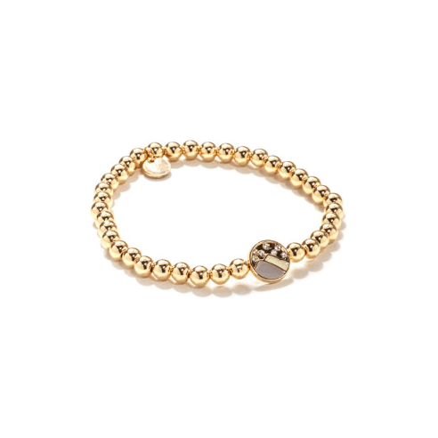 Mountain Soul Stacks Bracelet - White Farmhouse Flowers