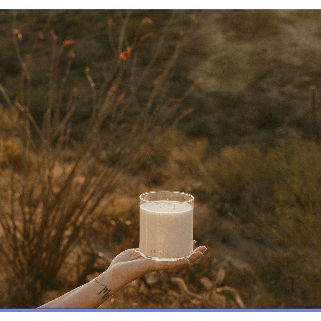 No. 5 Candle 16 oz. Desert Blossoms - White Farmhouse Flowers