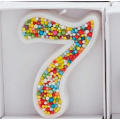 Number Birthday Candles - White Farmhouse Flowers